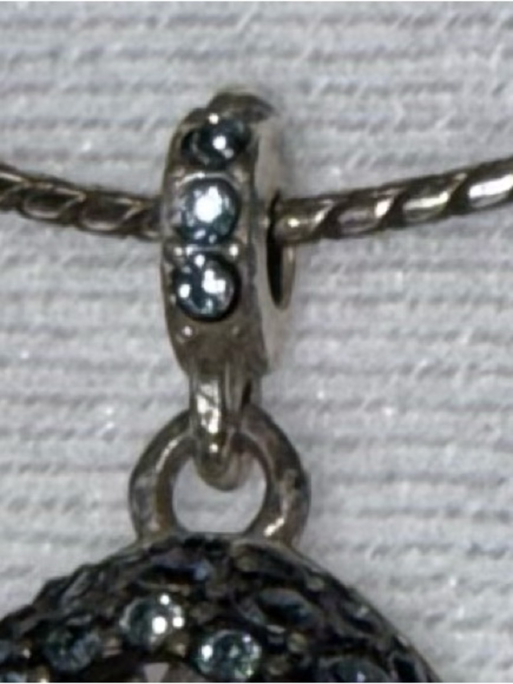 Brighton BlueTeardrop Crystal Pendant Necklace - Picture 5 of 8
